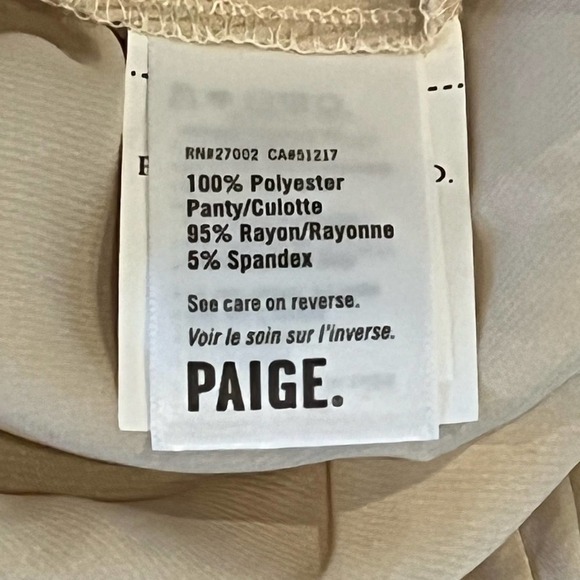 PAIGE ANDREYA SATIN LONG SLEEVE‎ THONG BODYSUIT NWT WOMEN'S SIZE MEDIUM - Picture 13 of 16